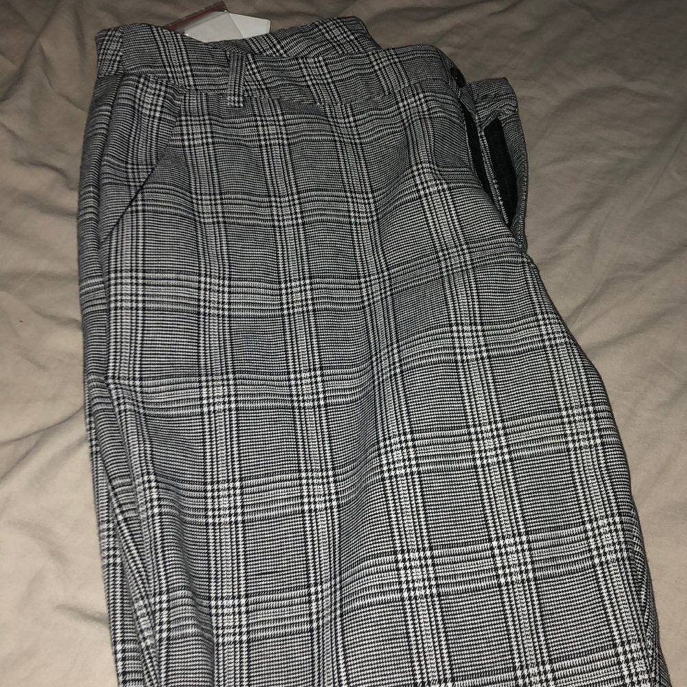 Grey work pants